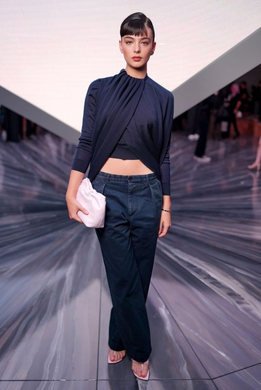 DEVA CASSEL Out at at Womenswear Spring Summer 2026 Pariss Fashion Week 10/01/2025