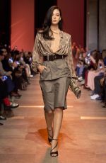 DEVA CASSEL Walks Runway at Elie Saab Womenswear Spring/Summer 2026 Show at Paris Fashion Week, October 2025