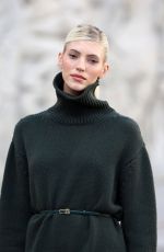 DEVON WINDSOR at Elie Saab Show at Paris Fashion Week 10/04/2025