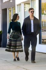 DITA VON TEESE and Adam Rajcevich Out for Lunch at Petit Trois in Sherman Oaks 10/26/2025