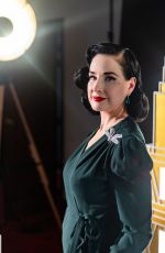 DITA VON TEESE at Les Eloges Performing Arts Awards at Theater du Chatelet in Paris 10/20/2025 