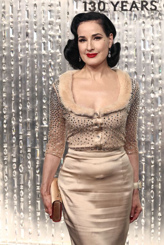 DITA VON TEESE at Swarovski Masters of Light Opening Celebration in Los Angeles 10/28/2025