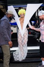 DOJA CAT Arrives at Saturday Night Live in New York City 10/04/2025