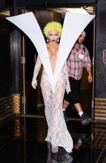DOJA CAT Arrives at Saturday Night Live in New York City 10/04/2025