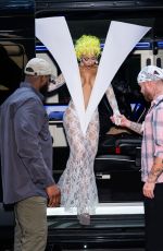 DOJA CAT Arrives at Saturday Night Live in New York City 10/04/2025