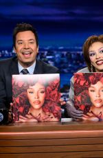 DOJA CAT at Tonight Show Starring Jimmy Fallon 10/01/2025