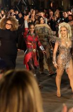 DOJA CAT Performs at Vogue World: Hollywood 2025 at Paramount Studios in Los Angeles 10/26/2025