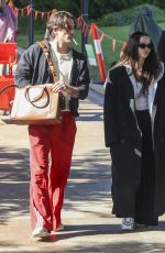 DOVE CAMERON and Damiano David Arrives at Airport in Sydney 10/21/2025