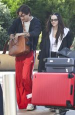 DOVE CAMERON and Damiano David Arrives at Airport in Sydney 10/21/2025