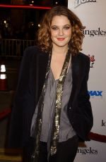 DREW BARRYMORE at Confessions Of A Dangerous Mind Premiere in Los Angeles 12/11/2002