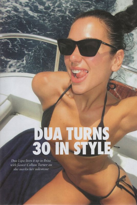 DUA LIPA in Hello! Magazine, September 2025