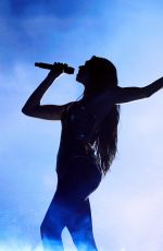 DUA LIPA Performs on Her Radical Optimism Tour on Night 4 at Kia Forum in Los Angeles 10/08/2025
