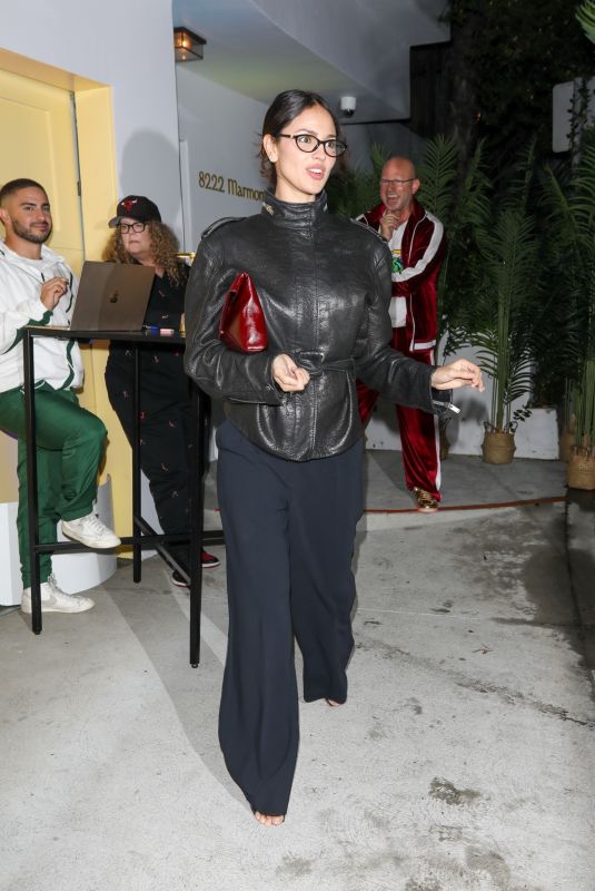 EIZA GONZALEZ Arrives at Vas J. Morgan