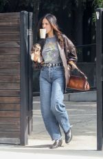 EIZA GONZALEZ Leaves a Salon in Los Angeles 10/27/2025