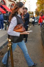 EIZA GONZALEZ Leaves Her Hotel in Paris 10/05/2025