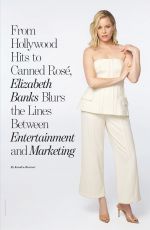 ELIZABETH BANKS in AdWeek Magazine,October 2025 