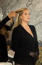 ELIZABETH BERKLEY for Vogue US/Mugler Womenswear Fashion Show, October 2025