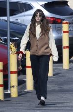 ELIZABETH OLSEN Arrives at Netflix Office in Burbank 10/08/2025