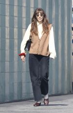 ELIZABETH OLSEN Arrives at Netflix Office in Burbank 10/08/2025