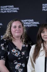 ELIZABETH OLSEN at Screening of Eternity at 33rd Annual Hamptons International Film Festival 10/04/2025