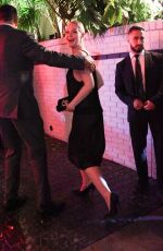 ELLE and DAKOTA FANNING Arrives at Armani Party in Los Angeles 10/18/2025