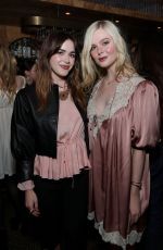ELLE and DAKOTA FANNING at W Magazine and Chloe Dinner at La Dolce Vita in Beverly Hills 10/17/2025