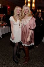 ELLE and DAKOTA FANNING at W Magazine and Chloe Dinner at La Dolce Vita in Beverly Hills 10/17/2025