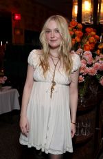 ELLE and DAKOTA FANNING at W Magazine and Chloe Dinner at La Dolce Vita in Beverly Hills 10/17/2025