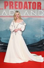 ELLE FANNING at Predator: Badlands UK Special Screening at BFI IMAX Waterloo in London 1027/2025