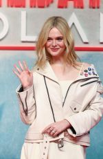 ELLE FANNING at Predator: Badlands UK Special Screening at BFI IMAX Waterloo in London 1027/2025