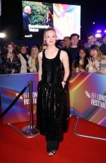 ELLE FANNING at Sentimental Value Screening at London Film Festival 10/12/2025