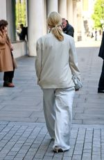 ELLE FANNING Leaves BBC Broadcasting House Studio in London 10/28/2025