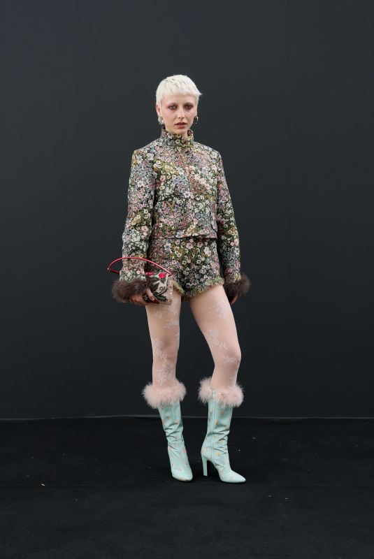 EMAM CHAMBERLAIN at Valentino Fashion Show at Paris Fashion Week 10/05/2025