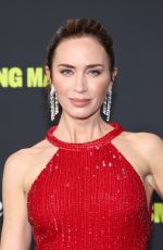 EMILY BLUNT at The Smashing Machine Premiere at Samuel Goldwyn Theater in Beverly Hills 09/30/2025