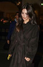 EMILY RATAJKOWSKI Leaves Her Hotel in Paris 10/02/2025