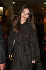 EMILY RATAJKOWSKI Leaves Her Hotel in Paris 10/02/2025