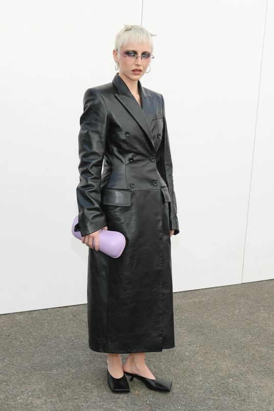 EMMA CHAMBERLAIN at Mugler Fashion Show at Paris Fashion Week 10/02/2025