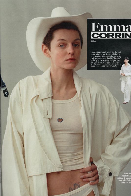 EMMA CORRIN in GQ UK Magazine, November 2025
