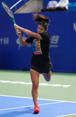 EMMA RADUCANU at a Practice Session Ahead of Wuhan Open in Wuhan 10/03/2025