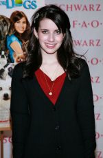 EMMA ROBERTS at Hotel For Dogs Promotional Event 12/05/2008