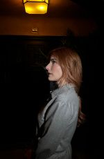 EMMA ROBERTS at Tom Wolfe Prizes for Fiction and Lukas Gage Book
