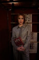 EMMA ROBERTS at Tom Wolfe Prizes for Fiction and Lukas Gage Book