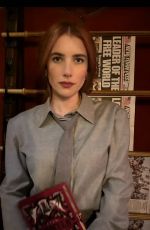 EMMA ROBERTS at Tom Wolfe Prizes for Fiction and Lukas Gage Book