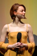 EMMA STONE at Bugonia Headline Gala at 69th BFI London Film Festival 10/10/2025