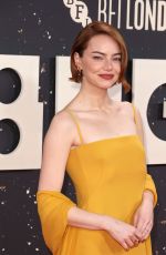 EMMA STONE at Bugonia Headline Gala at 69th BFI London Film Festival 10/10/2025