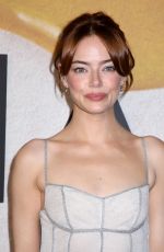 EMMA STONE at Bugonia Premiere at Museum of Modern Art in New York City 10/21/2025