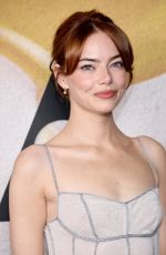 EMMA STONE at Bugonia Premiere at Museum of Modern Art in New York City 10/21/2025