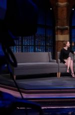 EMMA STONE at Late Night with Seth Meyers 10/20/2025