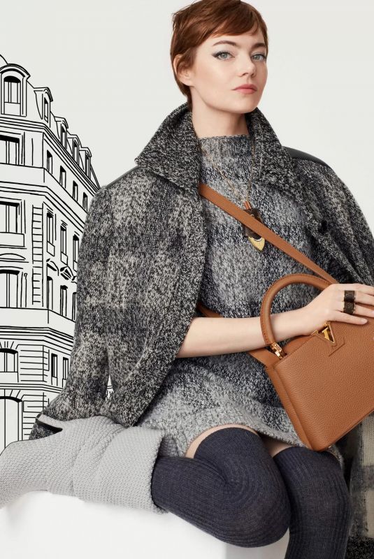 EMMA STONE for Louis Vuitton Leather Goods Campaign 2025