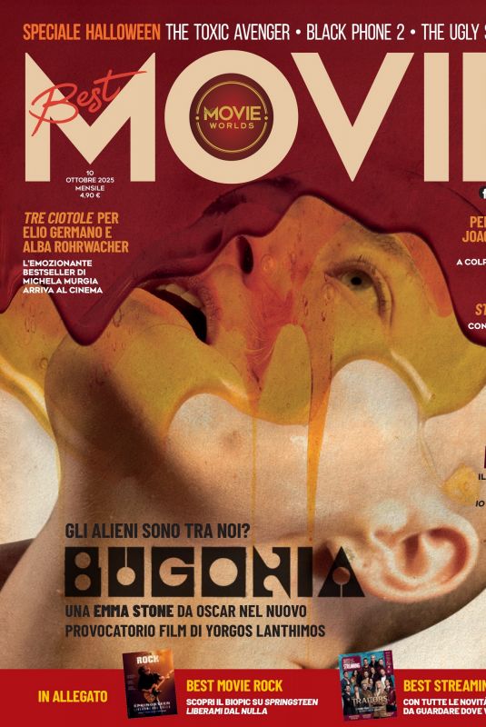 EMMA STONE in Best Movie Magazine, October 2025